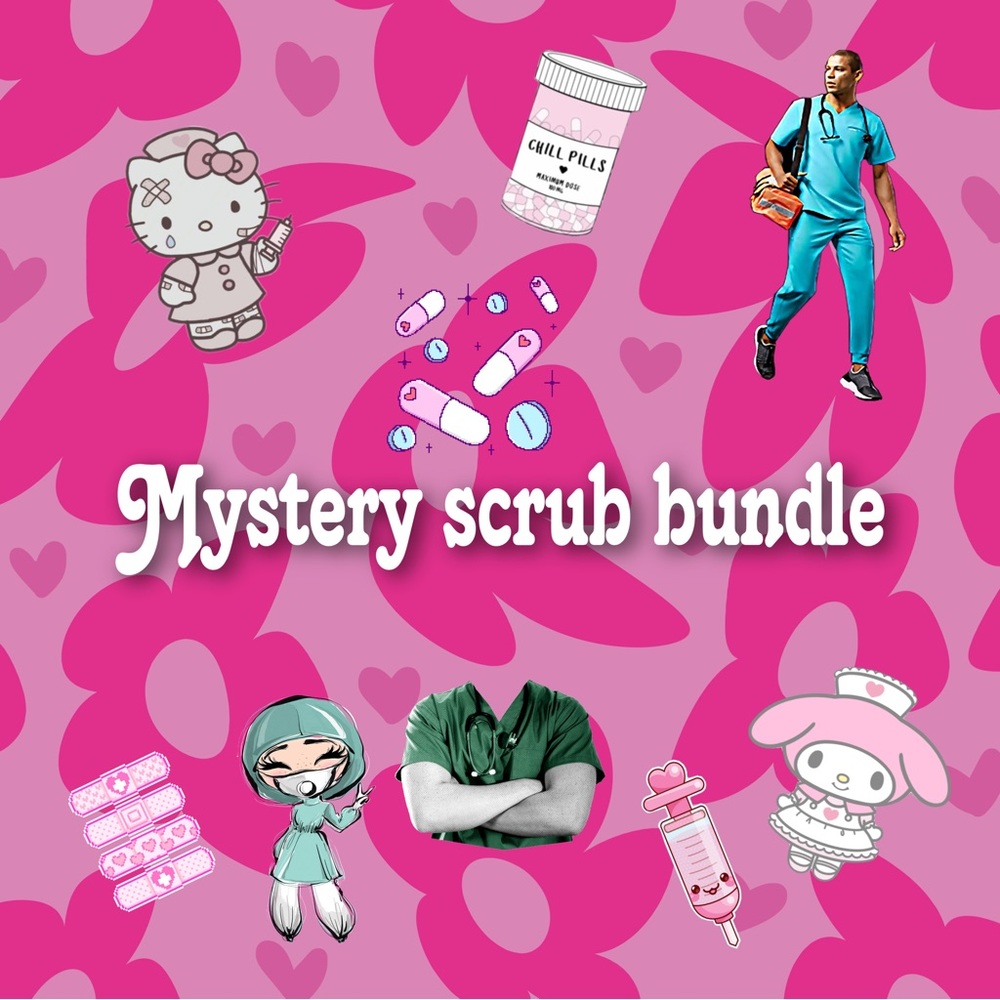 Mystery nursing scrub bundle